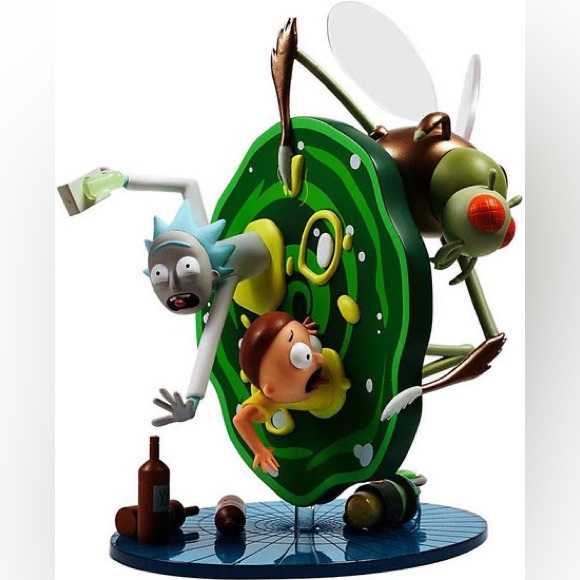 Rick And Morty Kidrobot Collectible Vinyl Art 7” - Picture 2 of 5